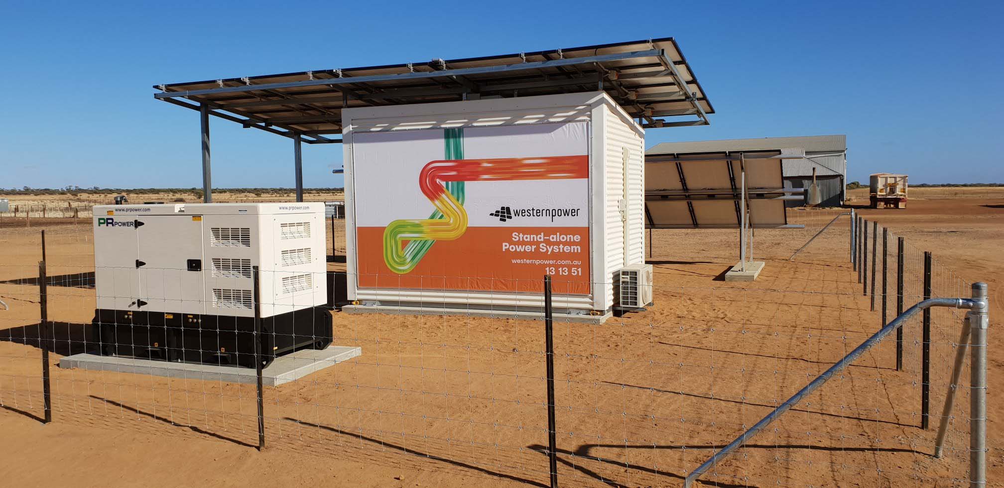 Stand-alone power system in regional area 