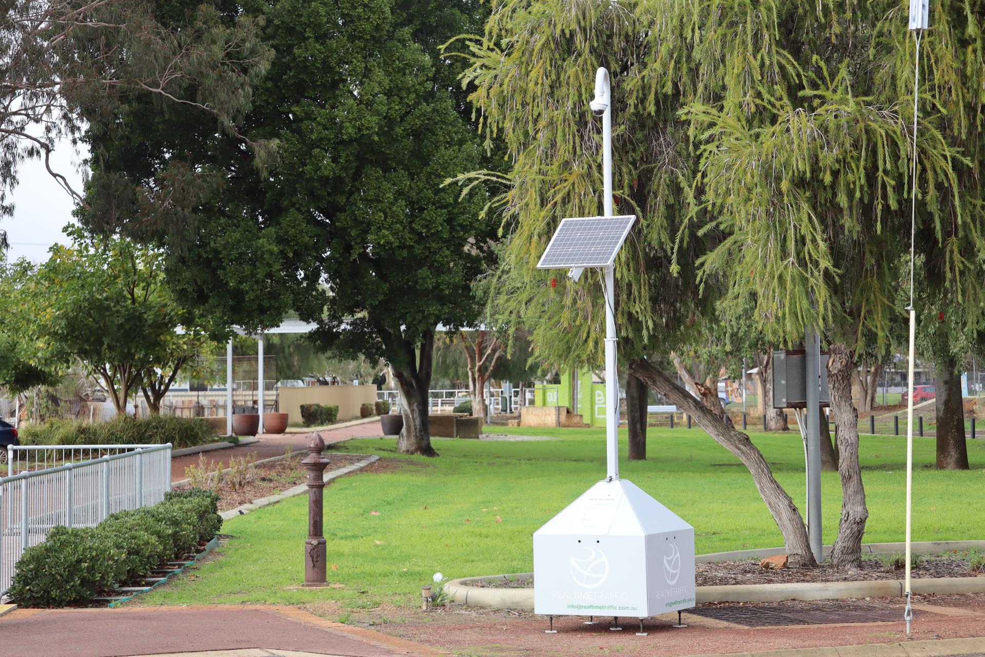 A Near Miss Camera being used in Northam