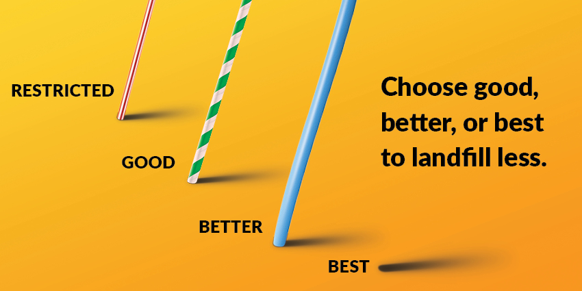 Single-use plastics - 850x425 web banner - Straws