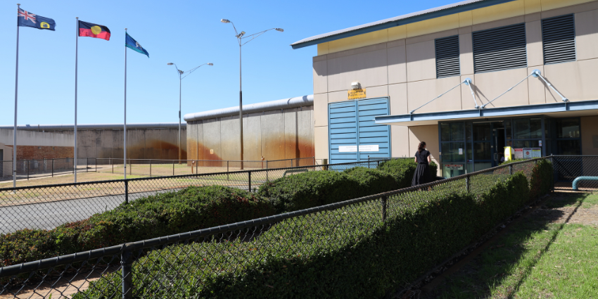 Hakea Prison from entrance