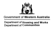 Department of Housing and Works and Communities logo