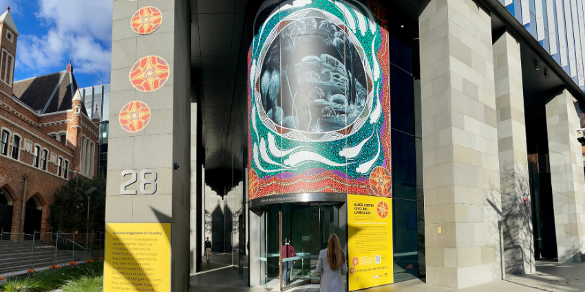 NAIDOC artwork at DMJC