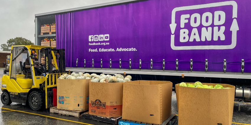 Prison farms make bumper donation to FoodbankWA