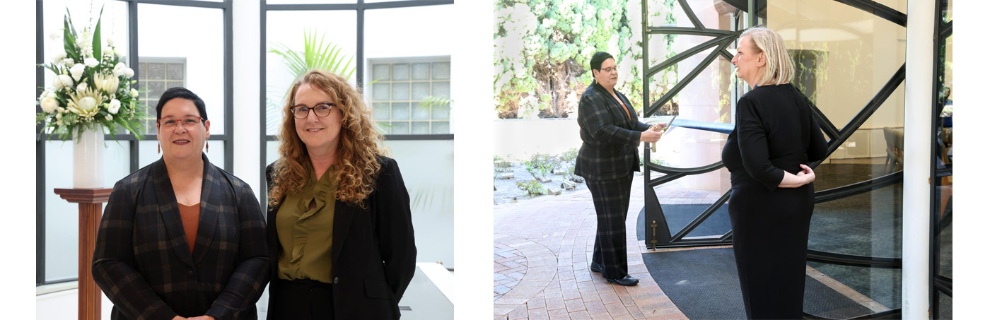 Norfolk Chapel Opening Cutting of the Ribbon