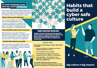 Cyber security awareness month - image tile