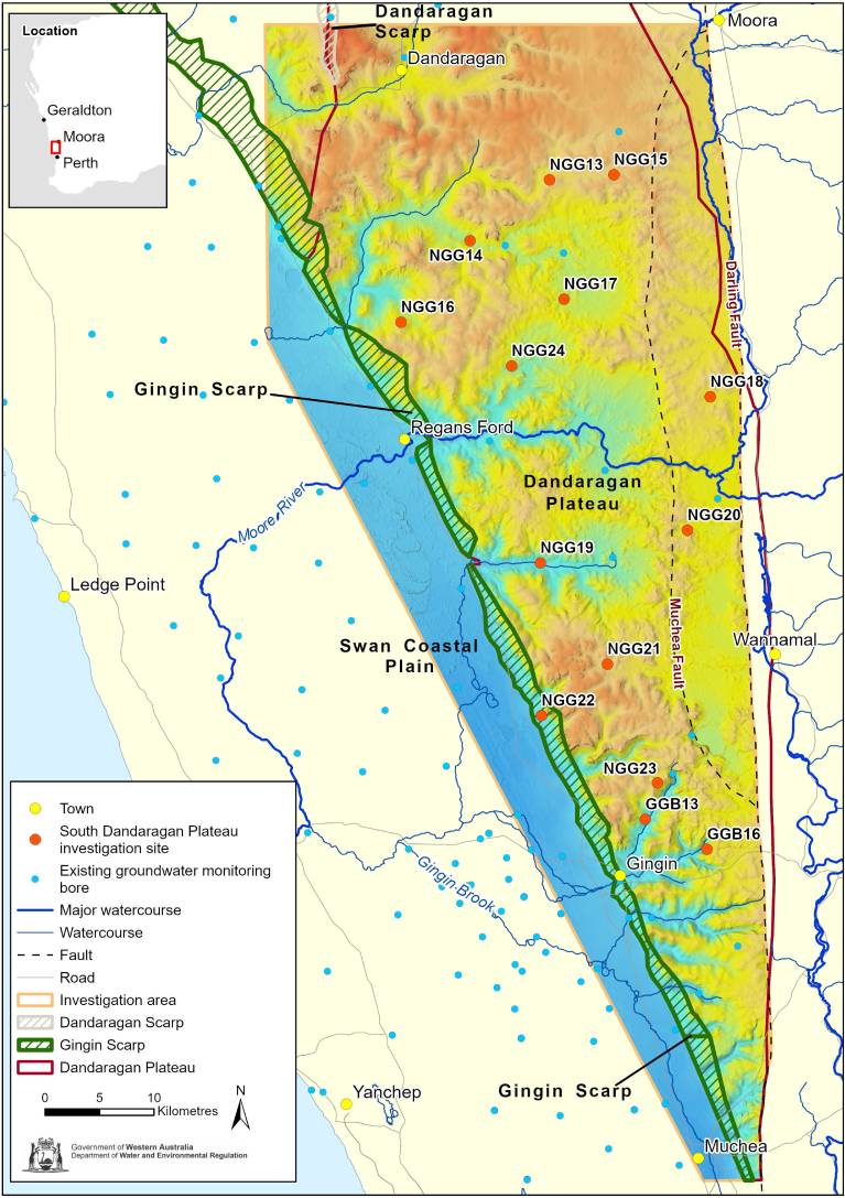 East Midlands location map