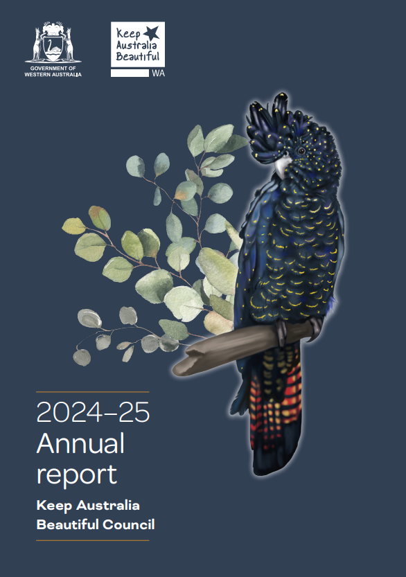 Keep Australia Beautiful Council annual report 2024-25 front cover