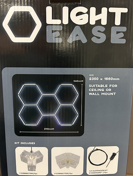 Hexagon light prohibition - box