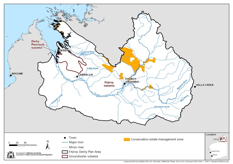 Conservation estate management zone 