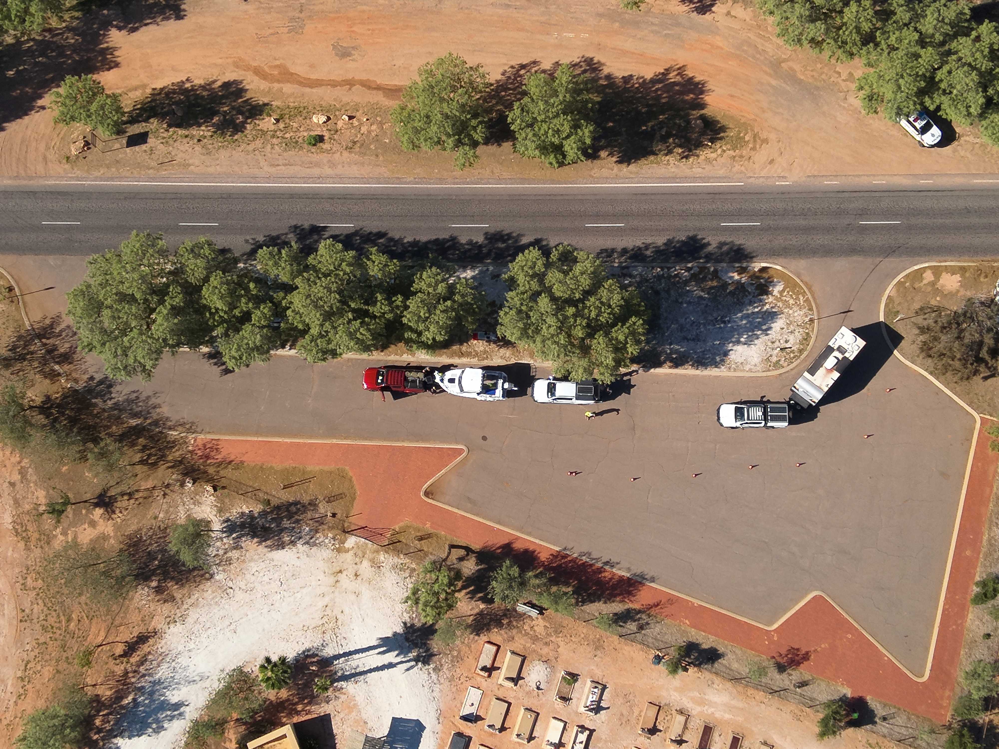 WA Police and DBCA assisted Fisheries officers at the checkpoint