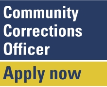 Community Corrections Officer Apply Now button