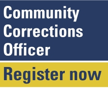 Community Corrections Officer Register Now button