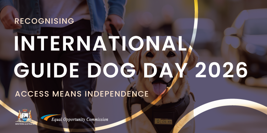 International Guide Dog Day 2026. Access Means Independence.