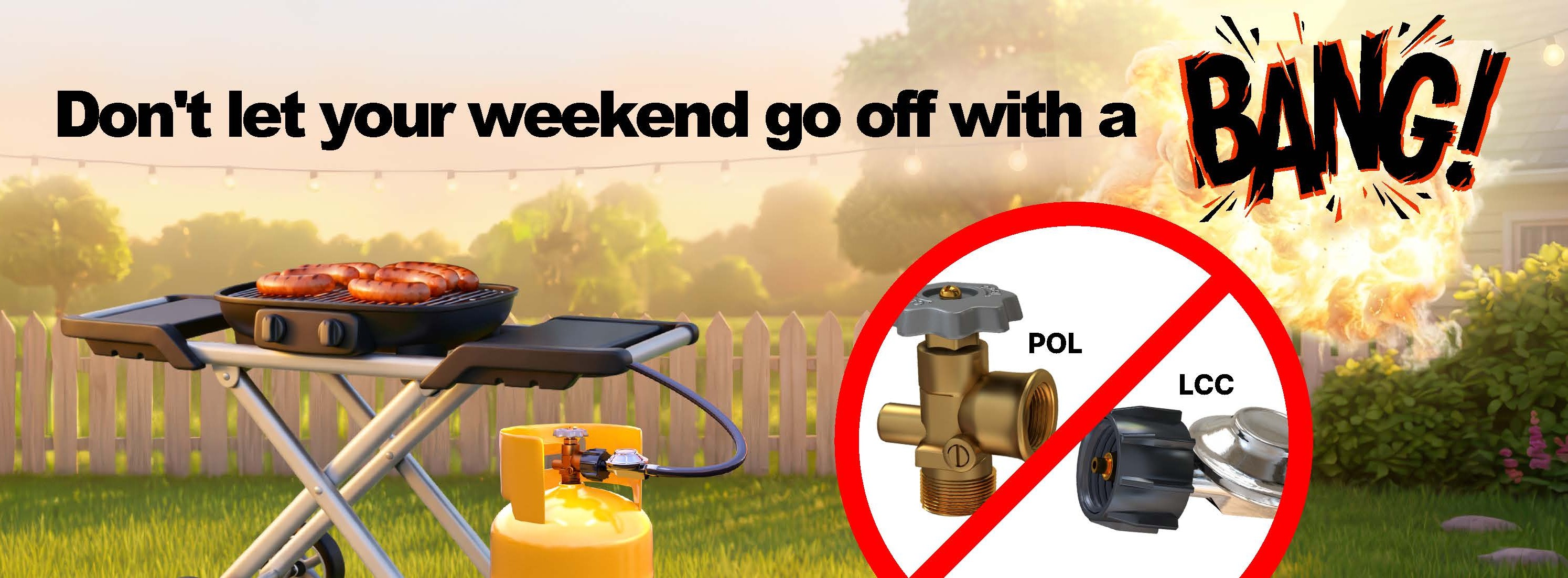 Don't let your BBQ go off with a BANG!