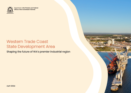cover image of the Western Trade Coast State Development Area overview