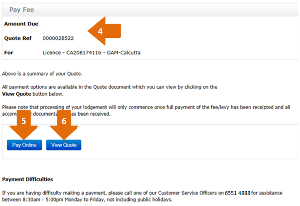 calcutta permit lodgement guide submitting-4-to-6