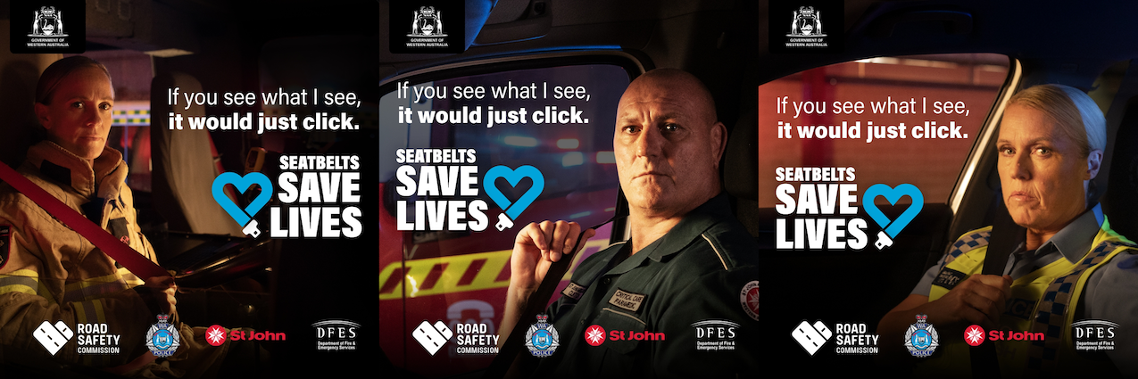 Seatbelts Save Lives campaign offers a candid insight into the true impact of not wearing a seatbelt when a crash occurs