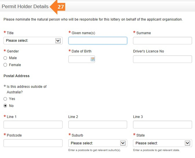 standard lottery permit application lodgement guide-step-27