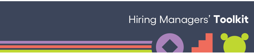 Hiring Managers' Toolkit banner