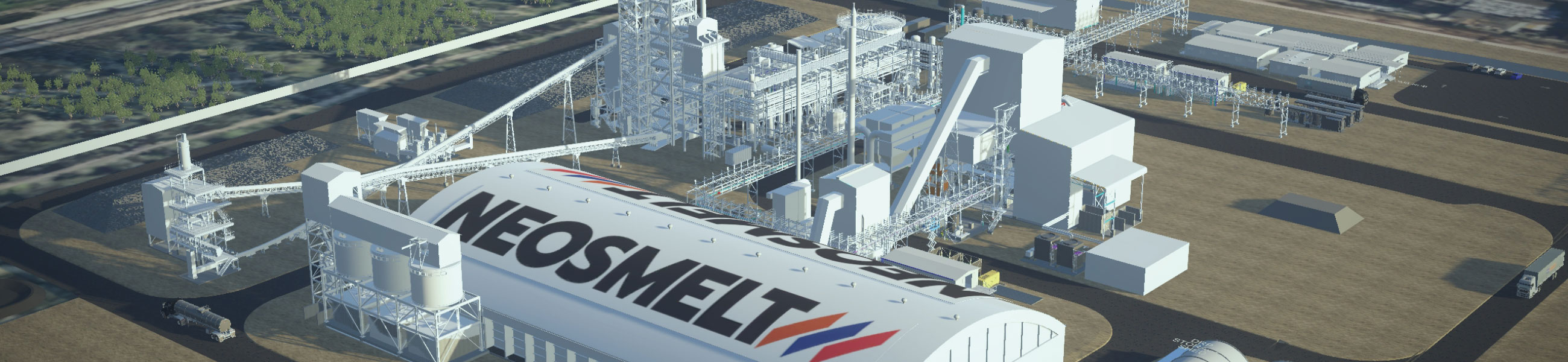 Neosmelt pilot plant industry drawing concept