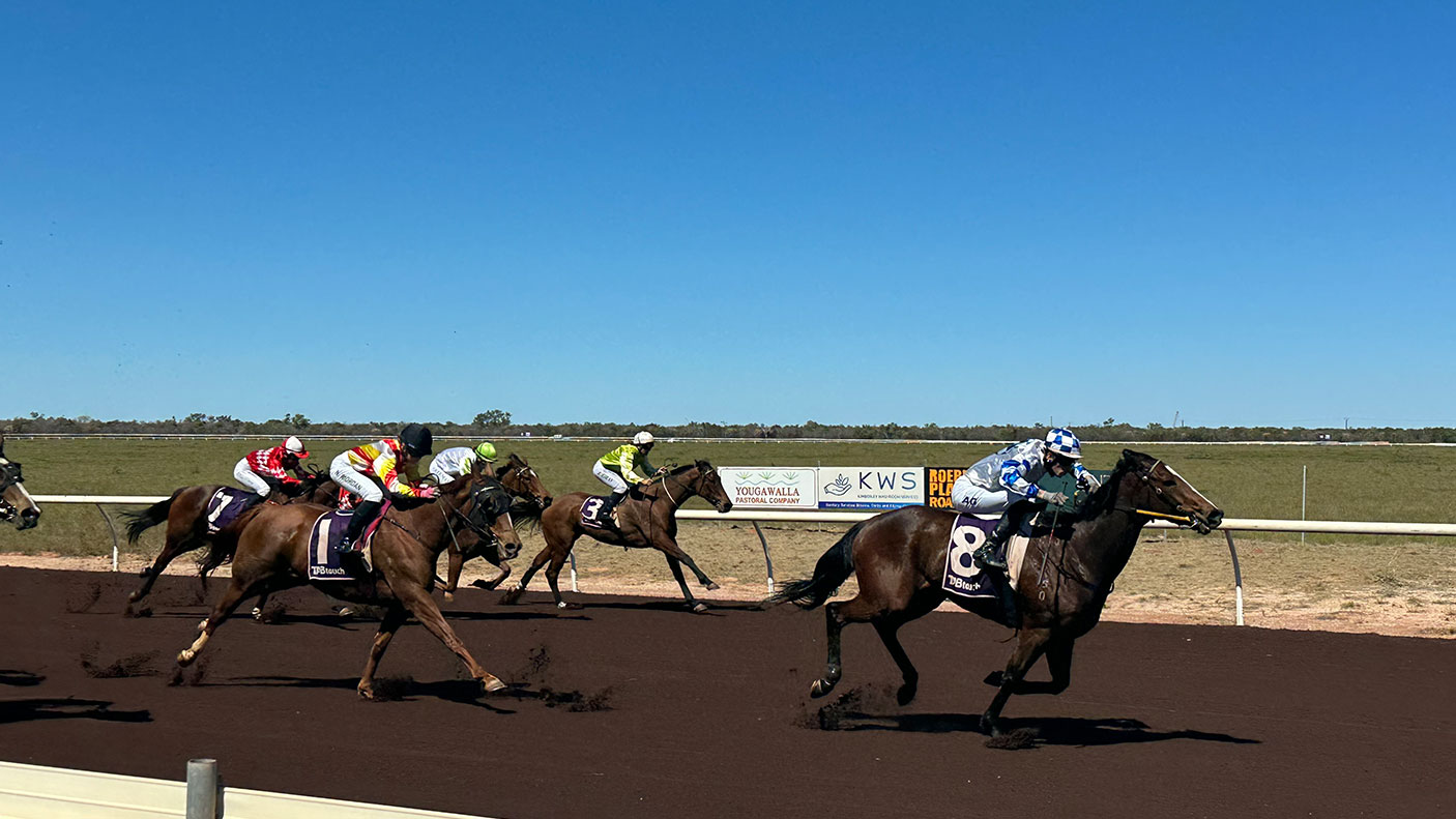 Riders at the 2025 Broome Cup.
