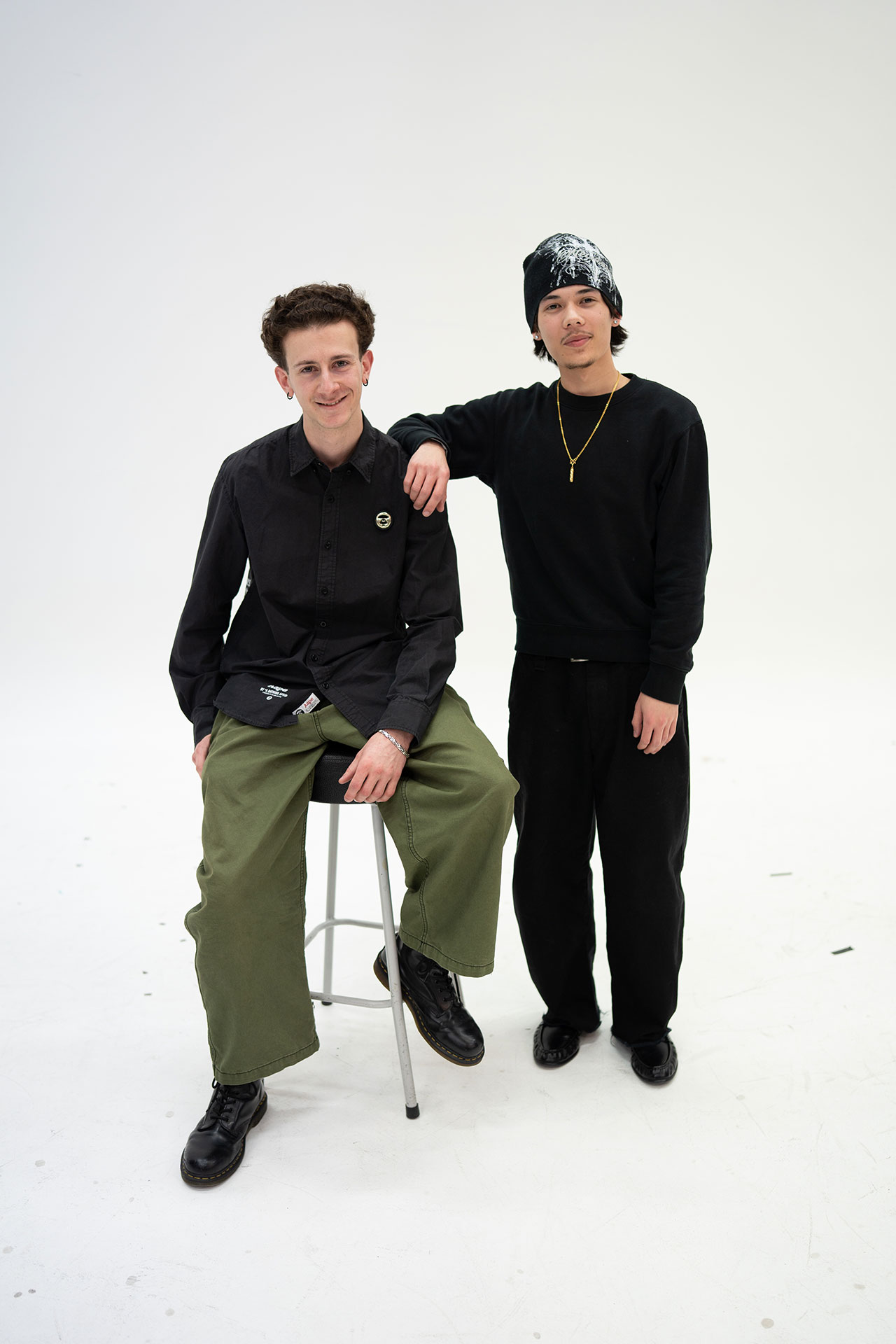 TAFE student designers - Owen Figliomeni and Matthew Pyle