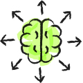 Icon of a brain