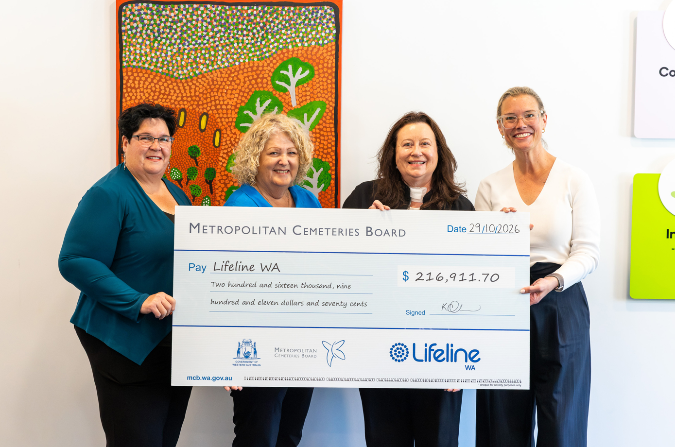 Donation to Lifeline WA 2026