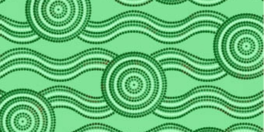Aboriginal art graphic