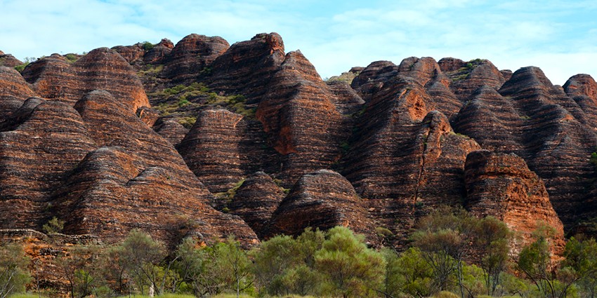 Photograph of the Bungle Bungles north of Western Australia