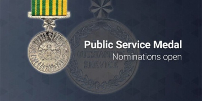 Public Service Medal now open