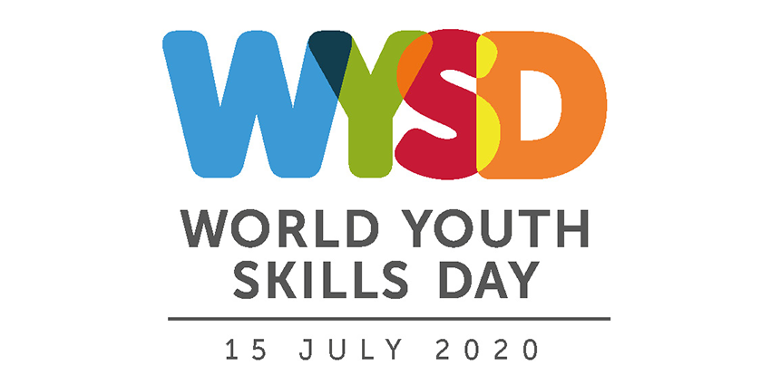 World Youth Skills Day 15 July 2020 logo 