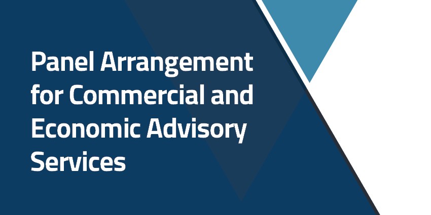 Panel Arrangement for Commercial and Economic Advisory Services treasury WA