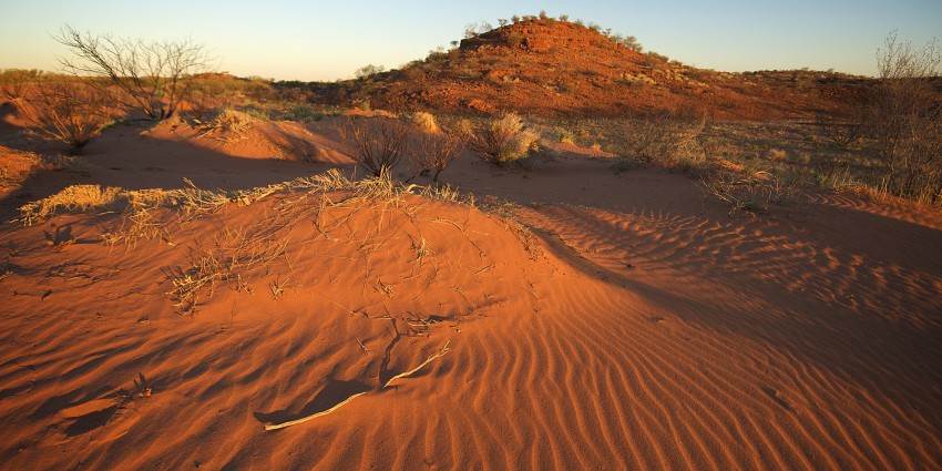 Red sand in the Pilbara