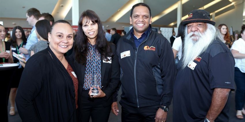Attendees at the Aboriginal Business Expo