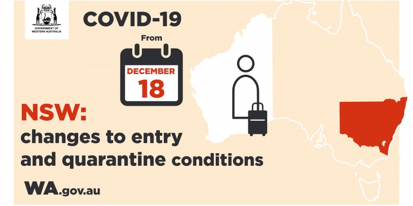 Changes to entry and quarantine conditions for NSW