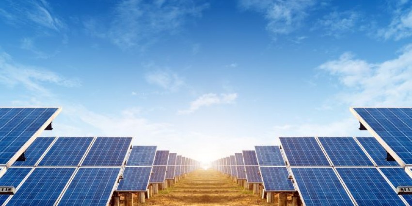 Largescale solar farm