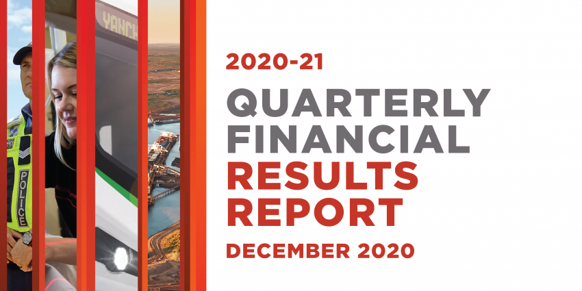 Graphic of cover of December Quarterly Report