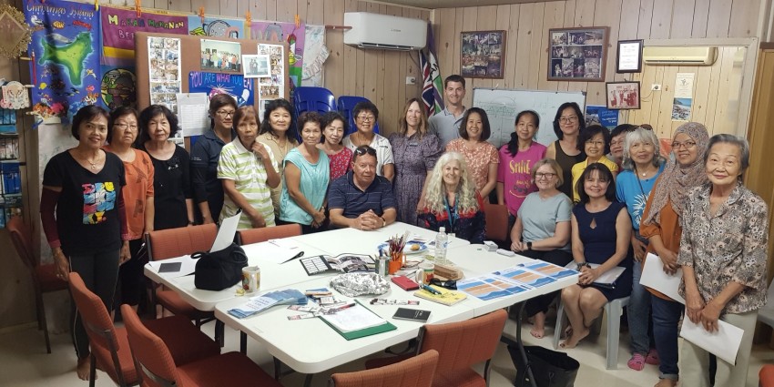 Agencies with the Christmas Island Women's Association