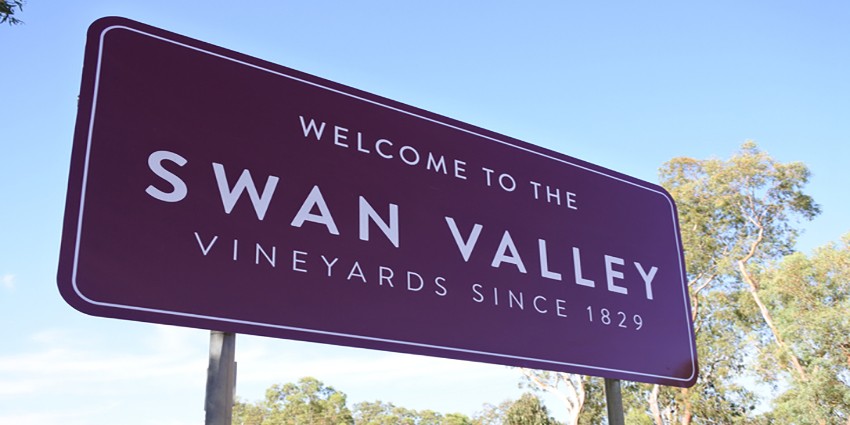 Welcome to the Swan Valley Sign