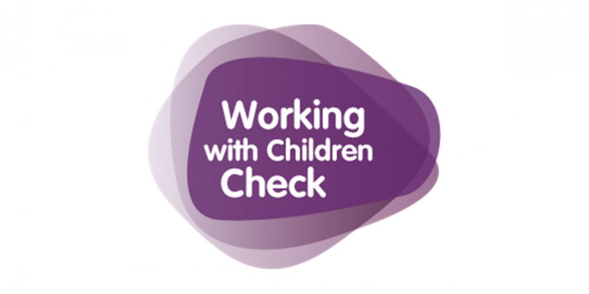 Working with Children Check logo.