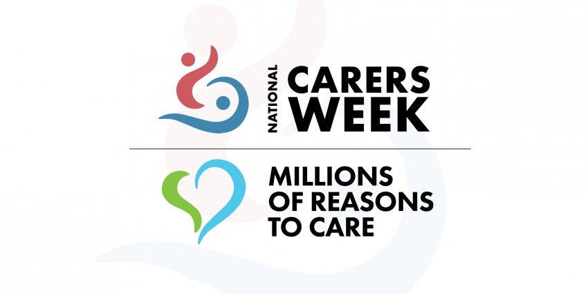 Banner text which reads National Carers Week, millions of reasons to care.