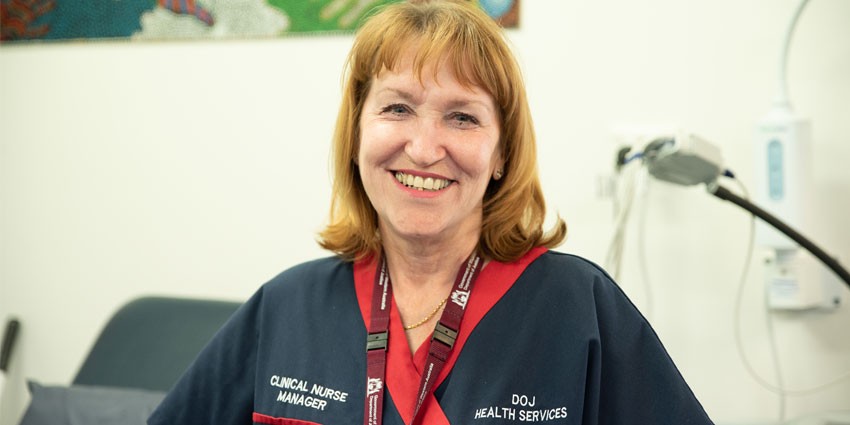 Picture of a DoJ Nurse