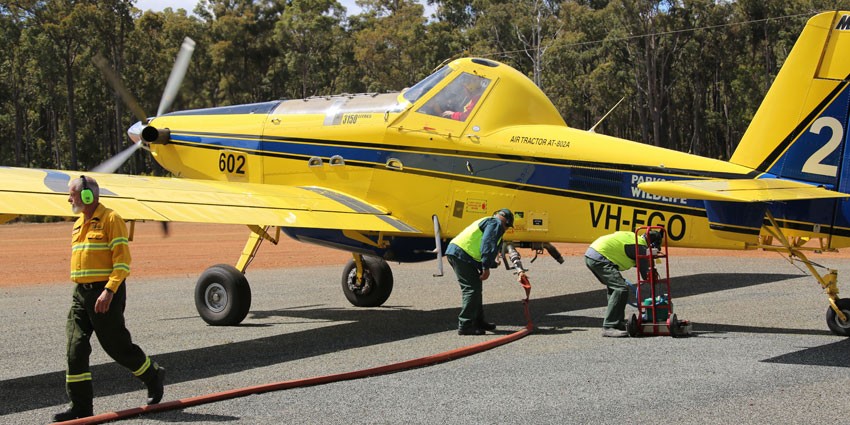 Prisoners top-up aerial bushfire defence