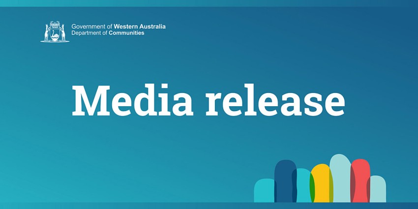 Banner text which reads media release.
