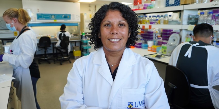 UWA scientist front profile