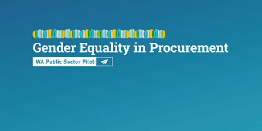 Gender Equality in Procurement - WA Public Sector Pilot Logo