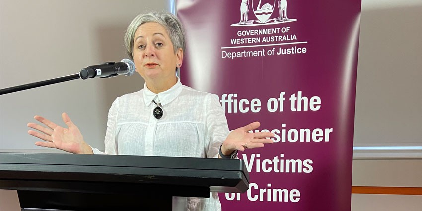 Kati Krazlan - WA conference to give victims of crime a voice