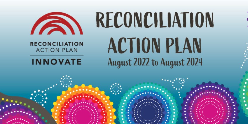 Web banner DWER Reconciliation Action Plan August 2022 to August 2024