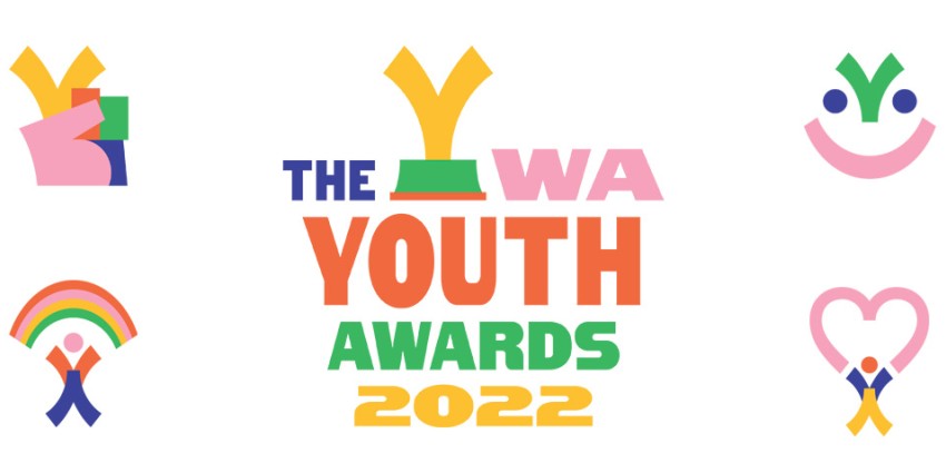 Banner text which reads 'The WA Youth Awards 2022'.